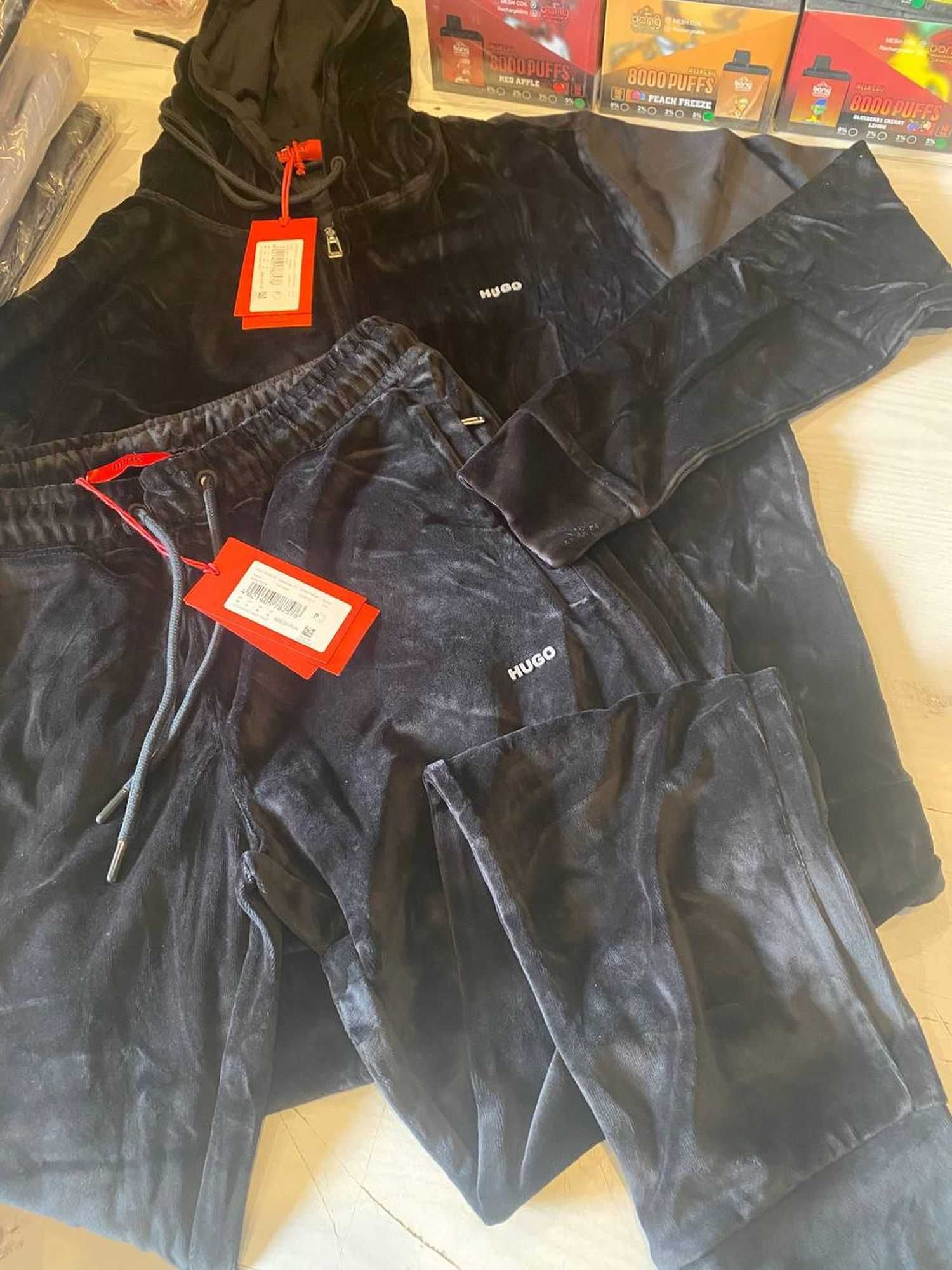 Komplety dresu męskie komplet dresu Ralph Welur Hugo Boss OUTLET