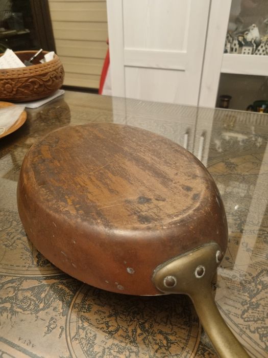 Miedziana patelnia/antyk