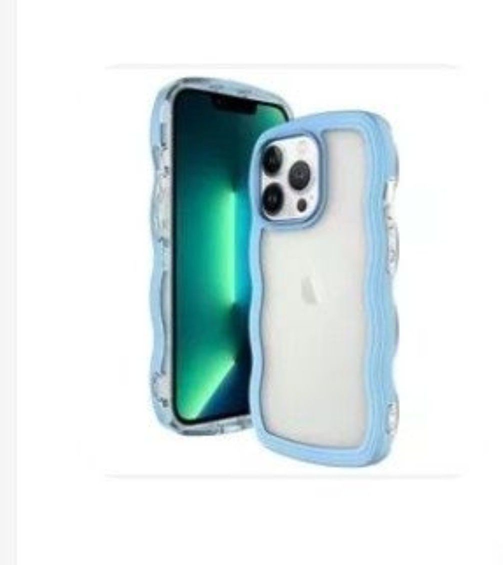 Case IPhone 12 pro błękitne etui baby blue obudowa case błękit