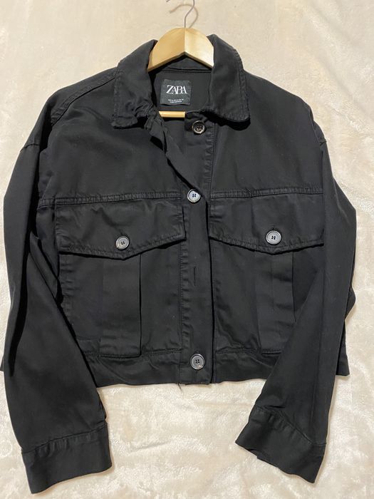 Casaco Preto da Zara