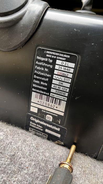 Ogrzewanie postojowe 12V Eberspacher D3L 3200W webasto truma