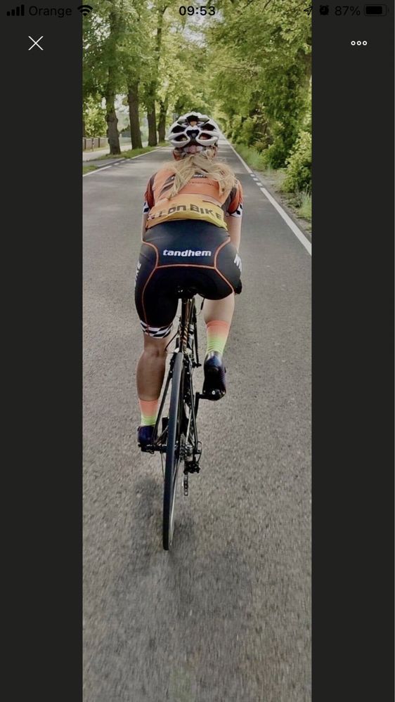 Koszulka kolarska damska rowerowa Vezuvio kroj race dopasowana pro xxs