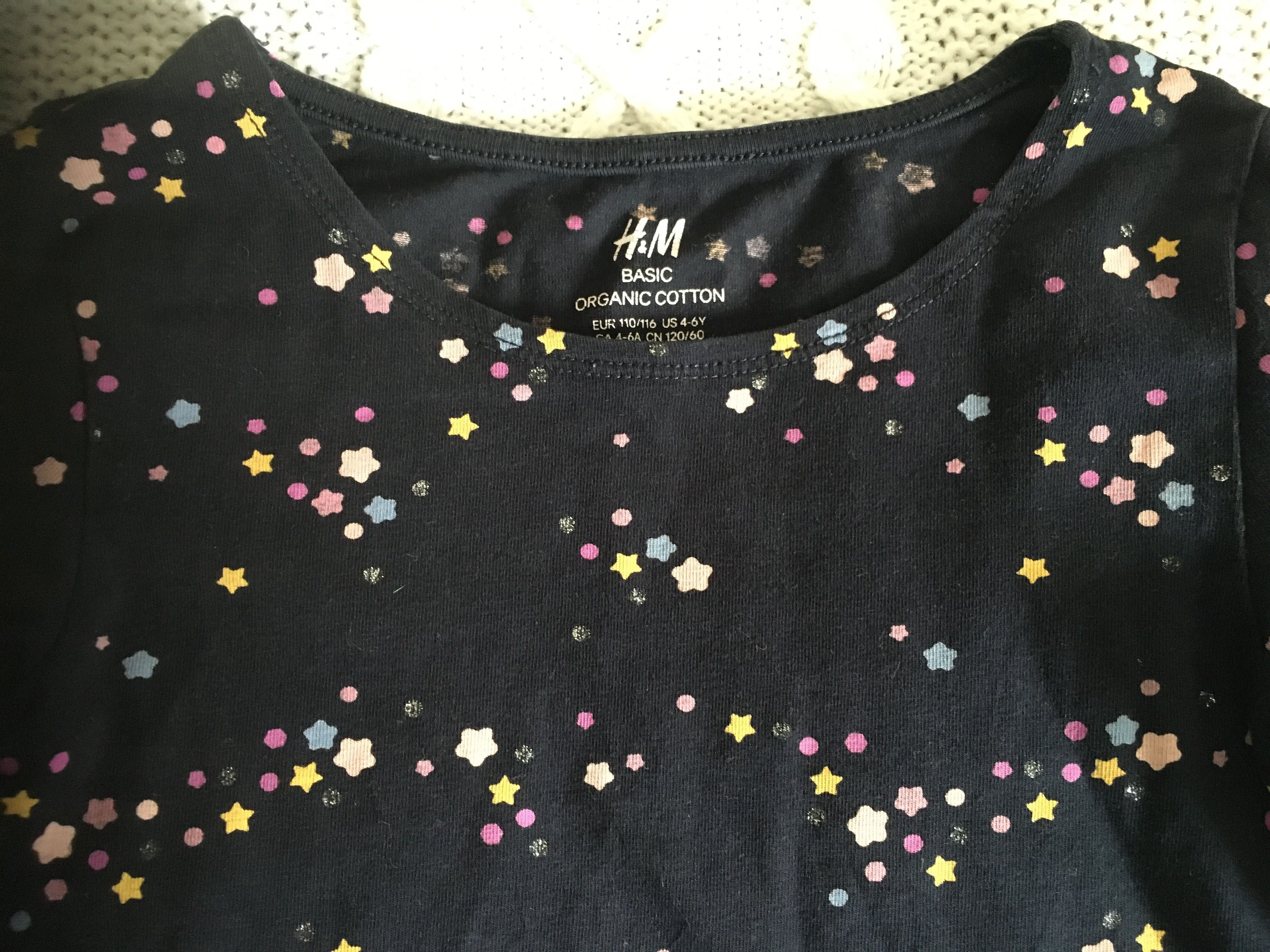 Bluzka gwiazdki H&M 116