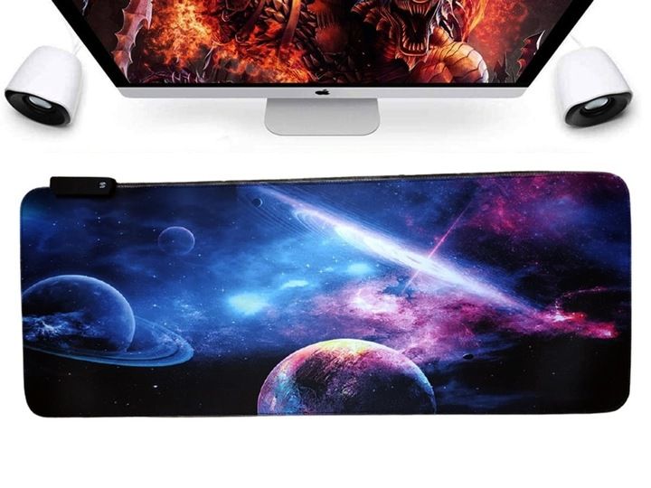 Podświetlana Podkładka Gamingowa Pod Mysz Led Dla Graczy Cs