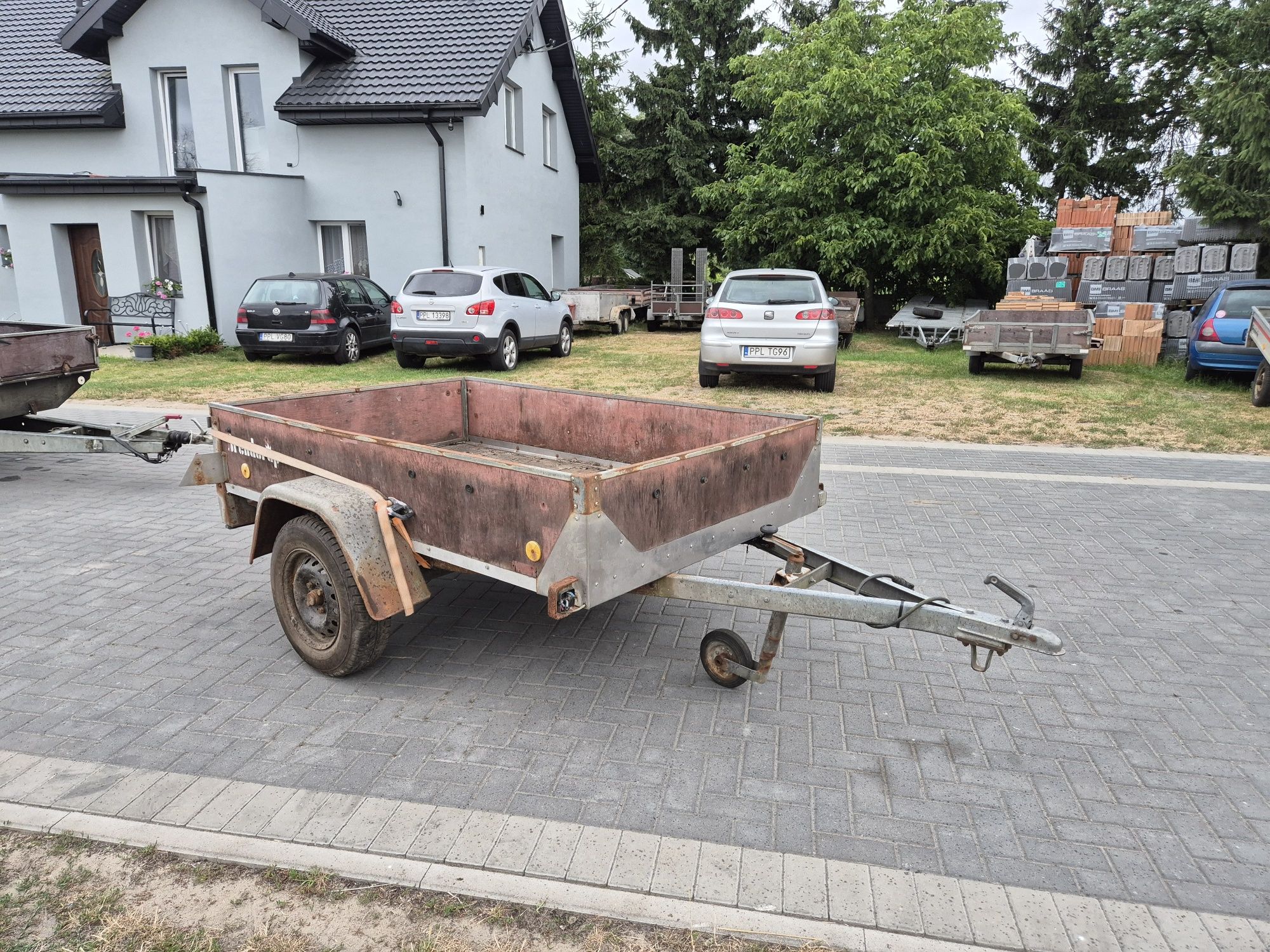 Przyczepka samochodowa lekka 2x1.3 Brenderup