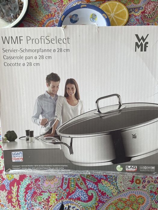 Cковорода-сотейник WMF PrjfiSelect 28 см с антипригарным покрытием