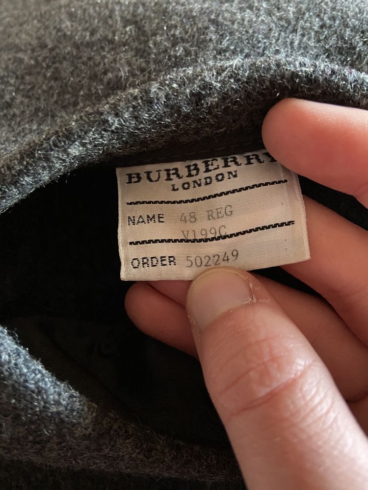 Sobretudo da Burberry