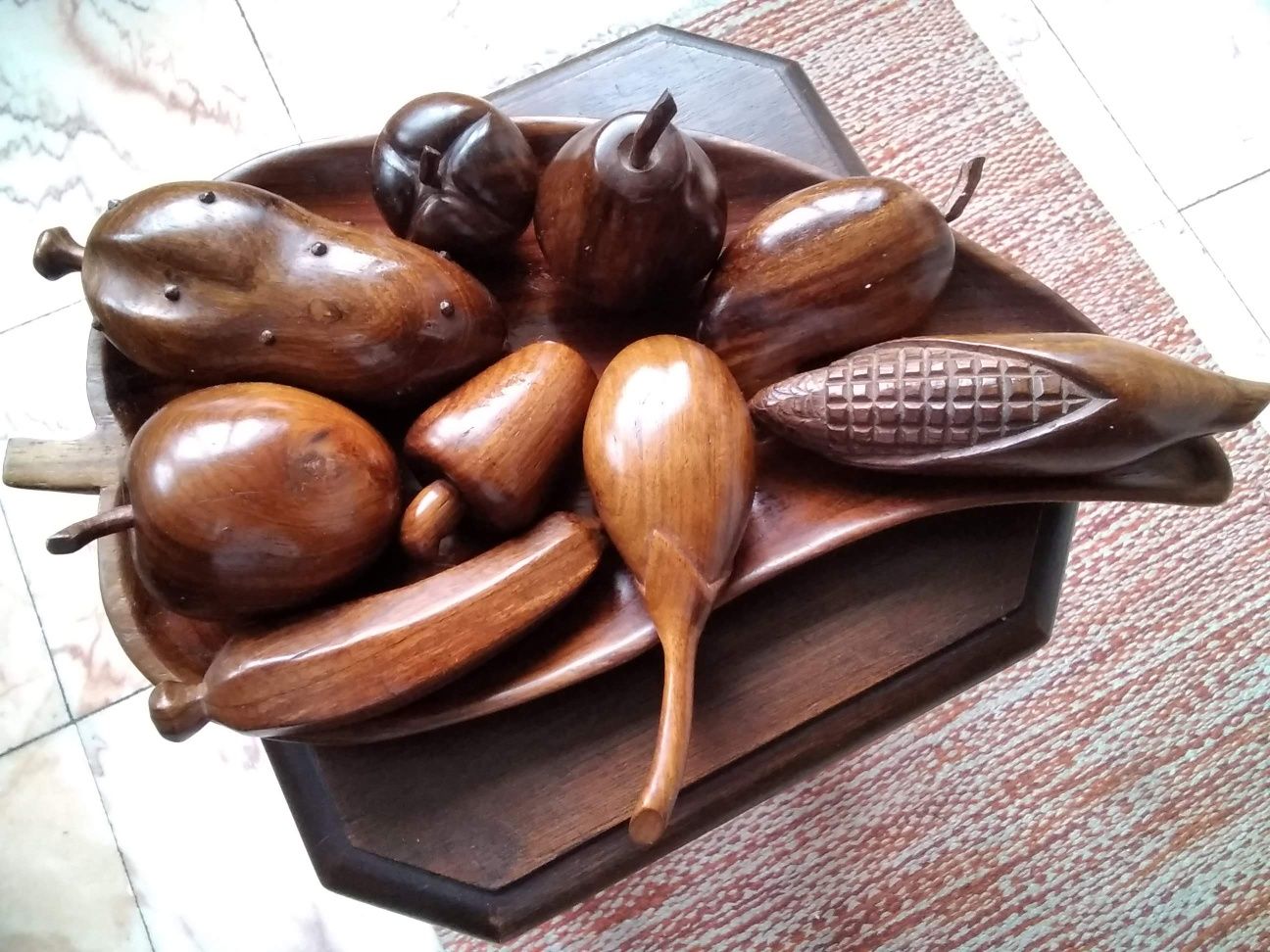 Artesanato Africano com 10 peças.