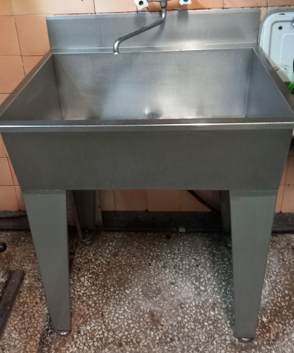 Zlew gastronomiczny stal nierdzewna  76x64