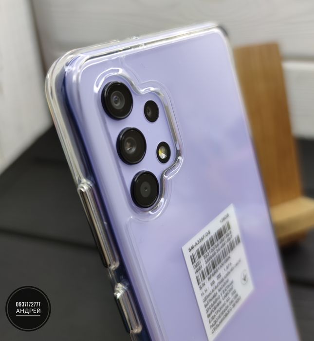 Чехол ударопрочный Space на Samsung A32 4G/ A52/ A22 Не желтеет. Чохол