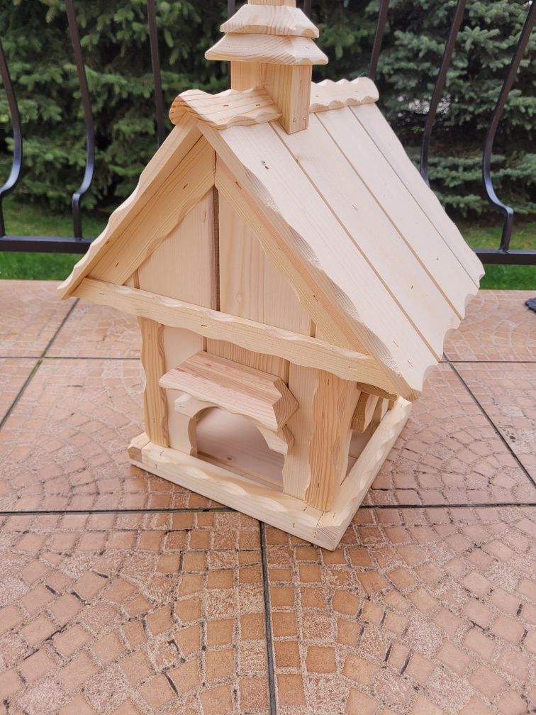 Domek/karmnik dla ptaków ozdoba ogrodu