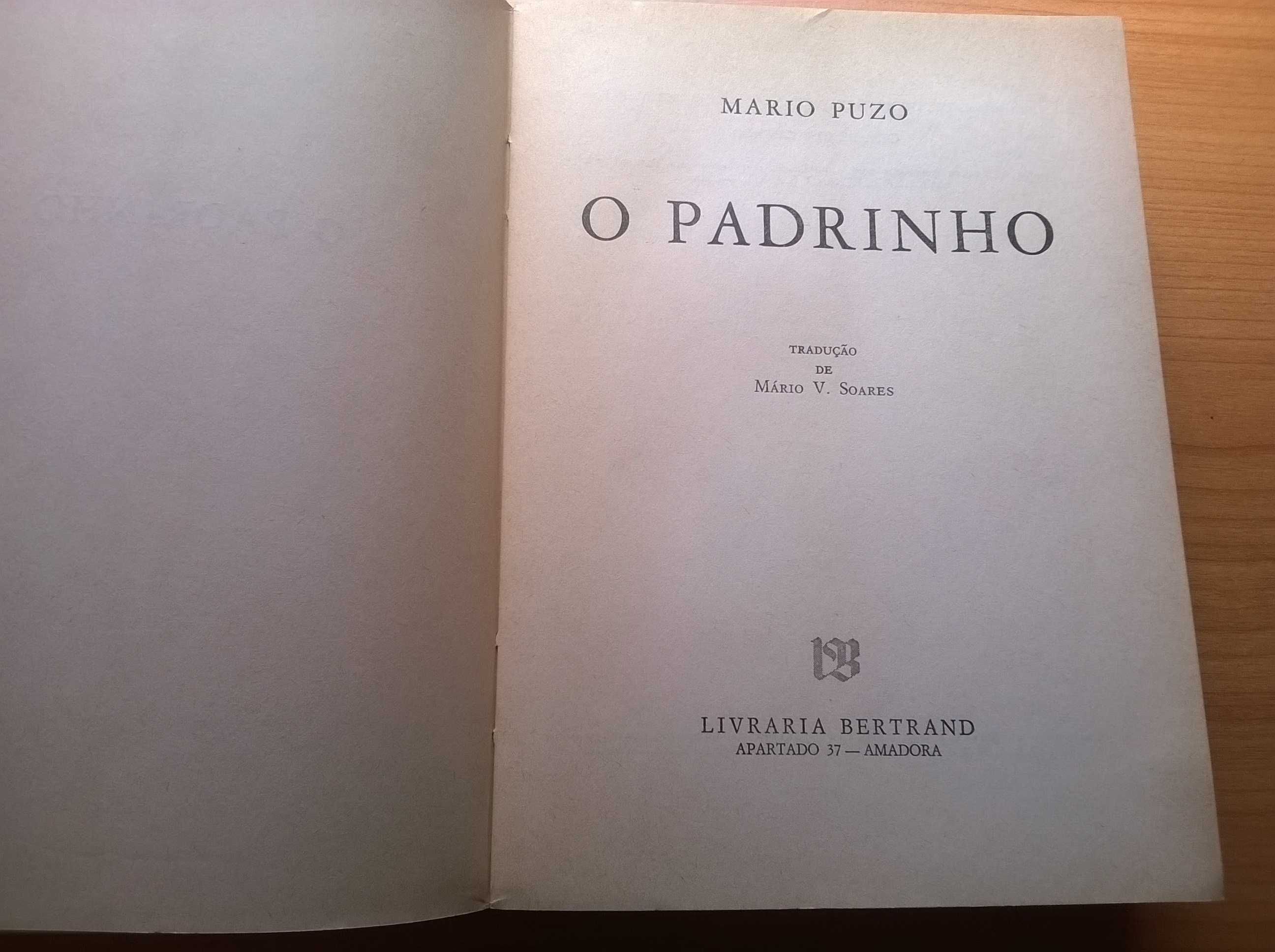 "O Padrinho" (1.ª ed.) - Mário Puzo (portes grátis)