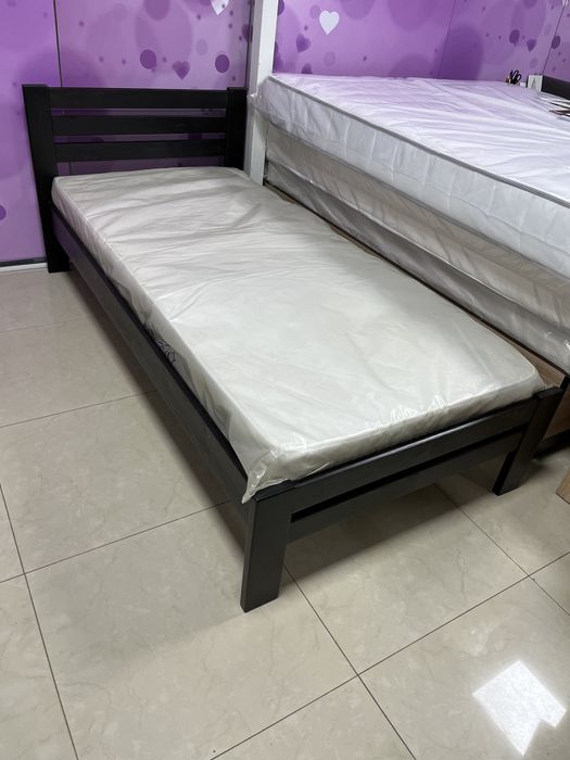 Ліжко дерев’яне (бук) Алекс 1.6 м