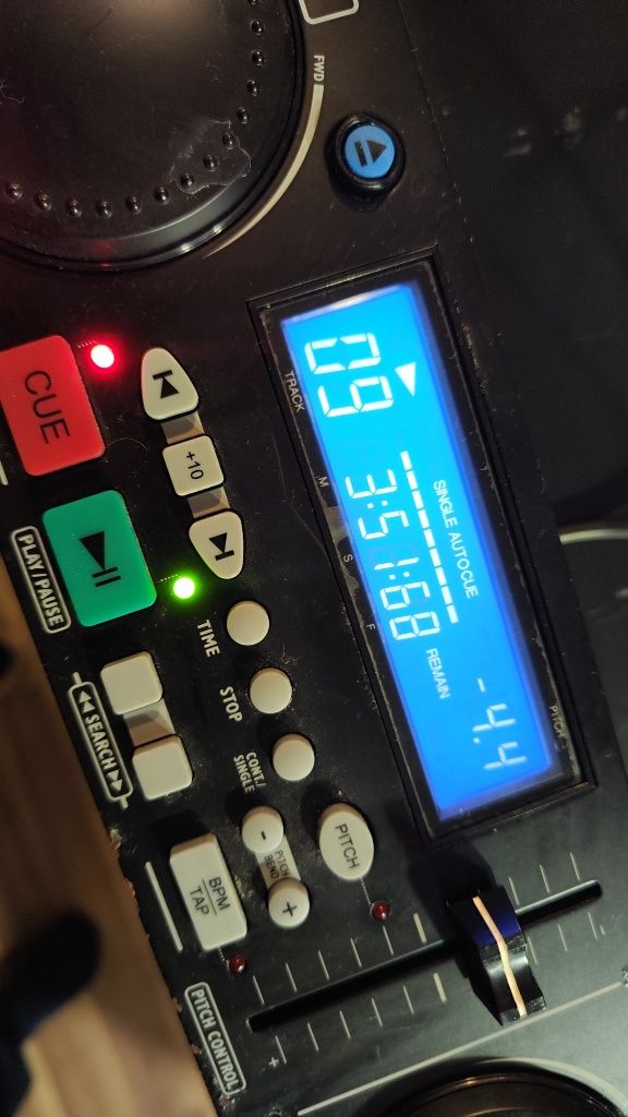 CD player podwójny - DJ IMG Stage Line CD-262