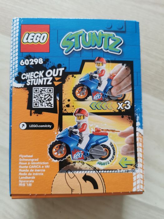 Nowe LEGO City Stuntz 60298 nowy