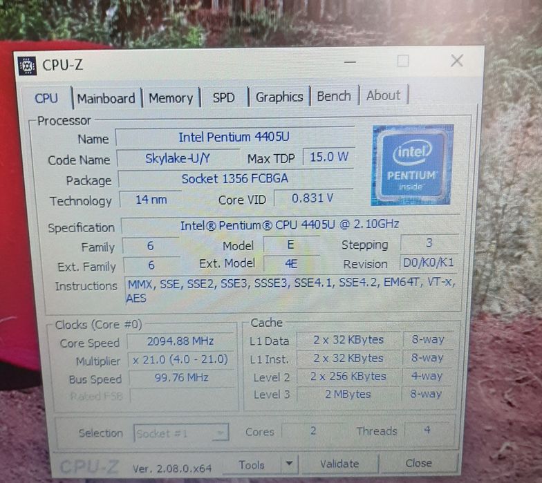 Laptop HP Probook 440 G3 14" Intel Pentium 4405U , 16 GB RAM