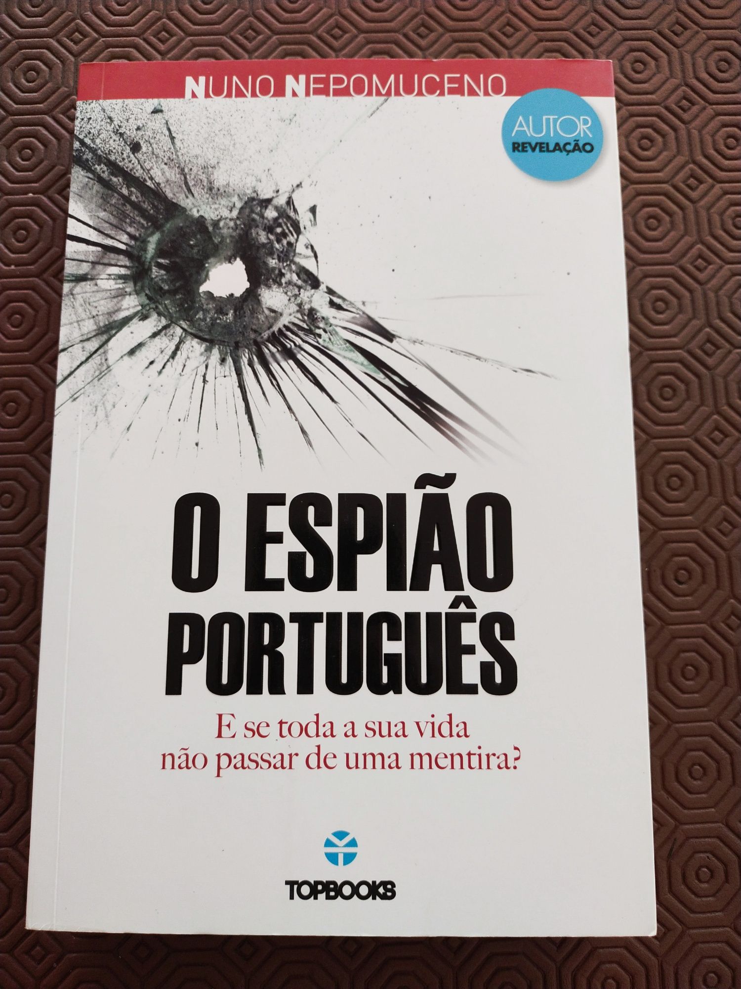 Livro "O espião português" novo