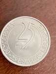 3 moedas comemorativas 25 escudos, 1985 - 10º aniversário, 25 de Abril