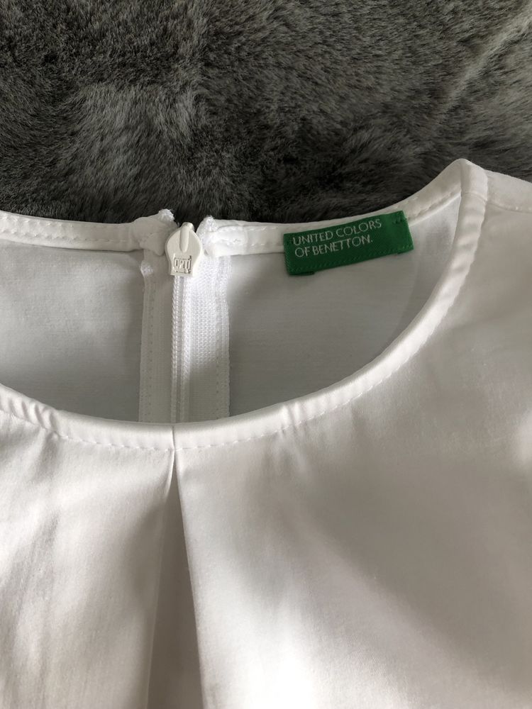 Blusa Benetton de meniba de verão