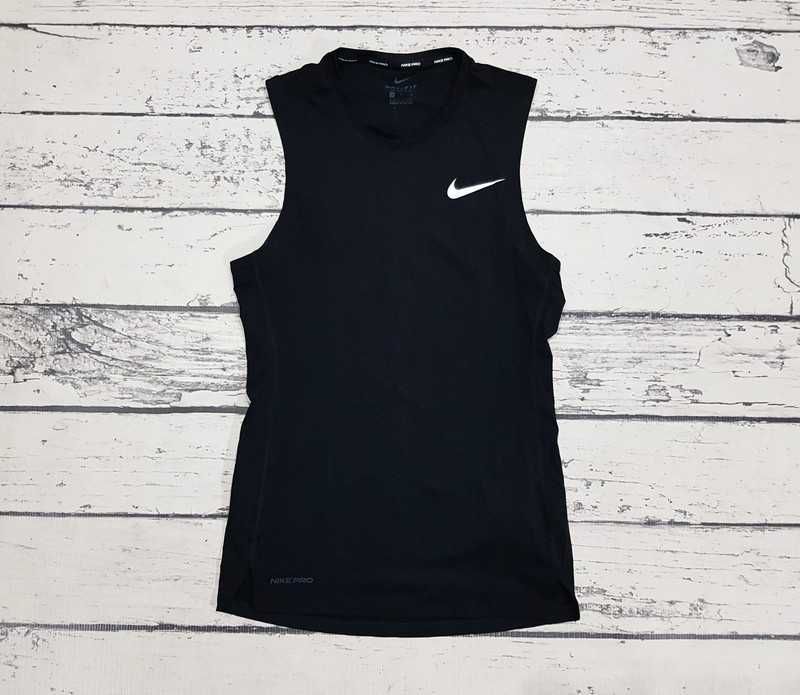 Nike * Pro * koszulka * bokserka * czarna * męska * idealna * S