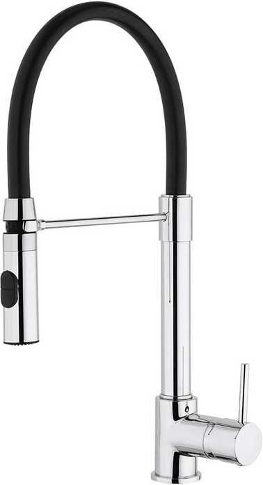 Bateria Kuchenna Wysoka Paini Chrom Wylewka Obrotowa 360° Jak Nowa