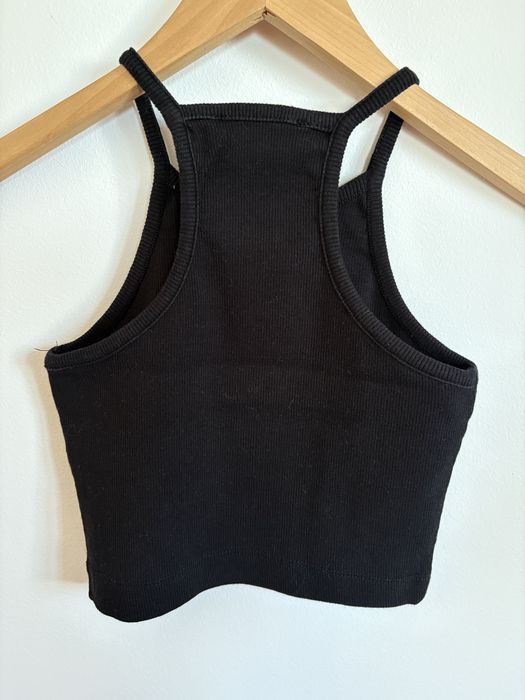 Crop top preto Pull&Bear