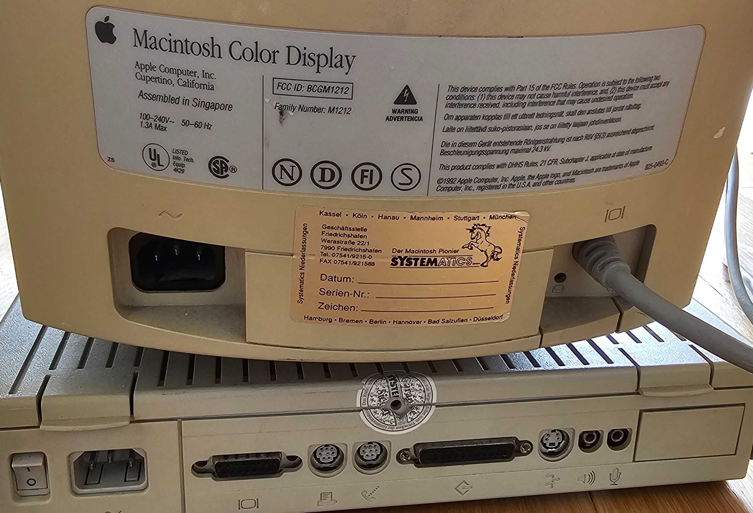 Apple LC II swietny stan techniczny