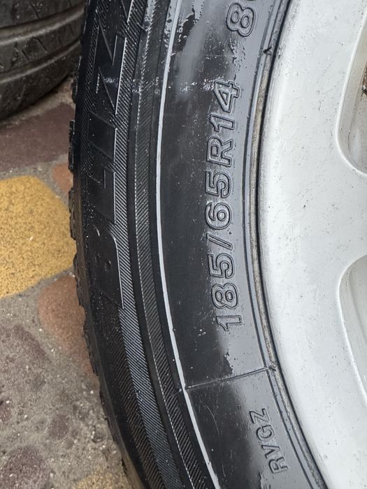 Запаска, запасное колесо ВСМПО 4х100 R14 с резиной