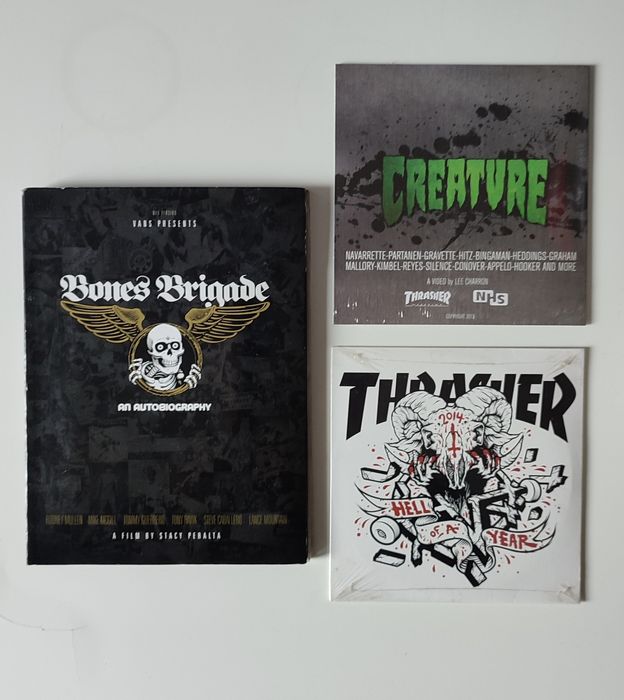 Bones Brigade An Autobiography Thrasher Creature skateboarding [SV]