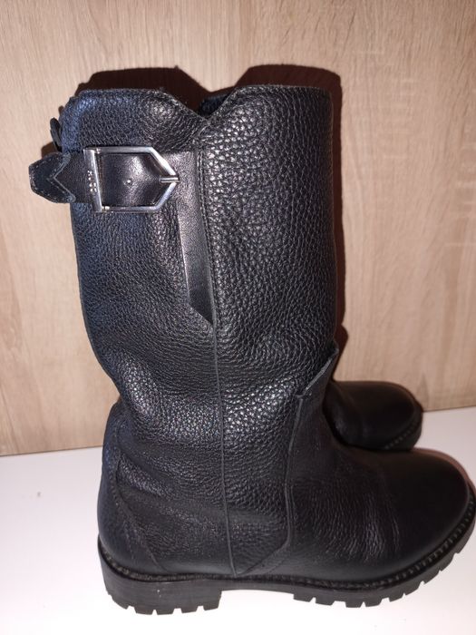 Skórzane buty Hugo Boss