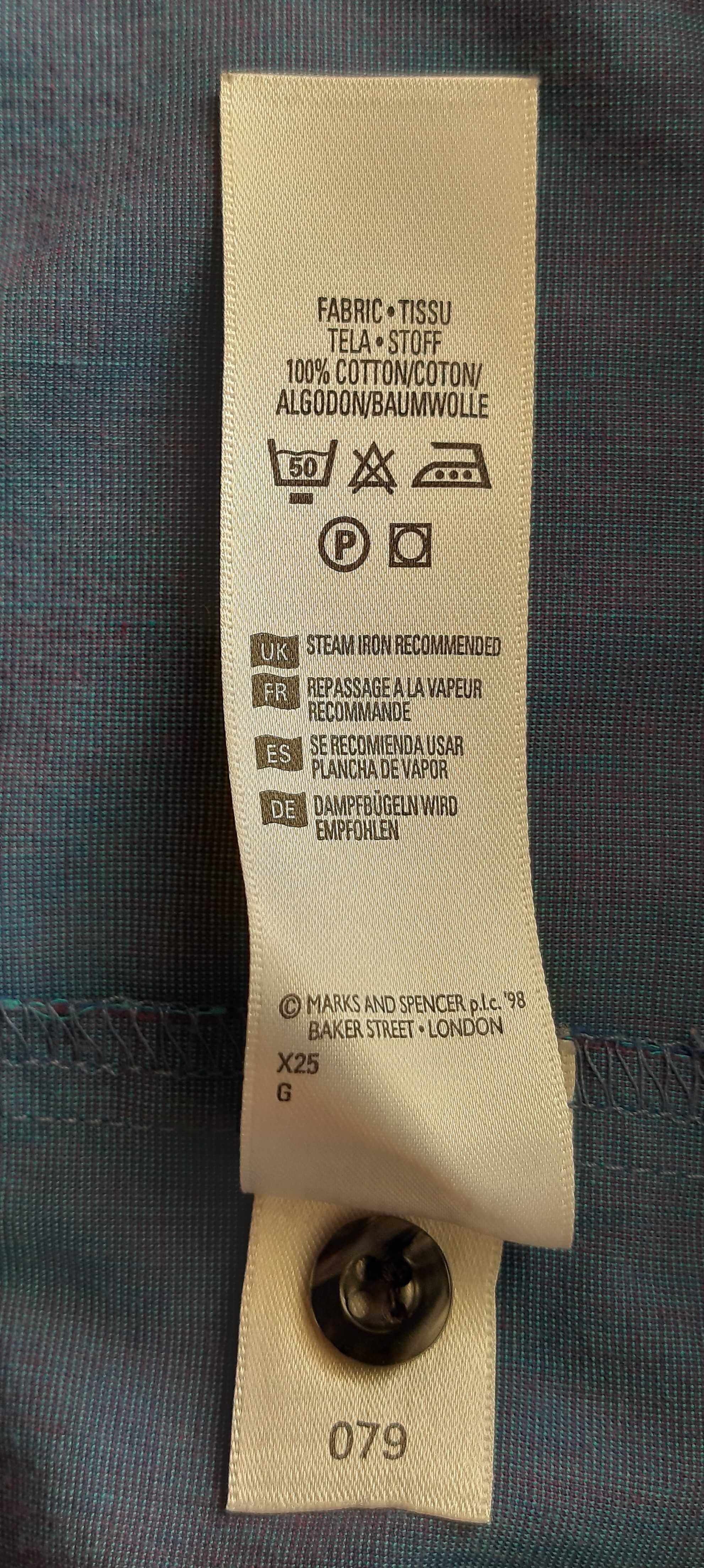 Elegancka koszulka chłopięca długi rękaw Marks&Spencer 140 cm