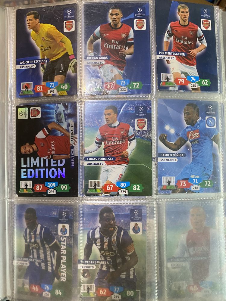 Karty piłkarskie Panini 2013/2014