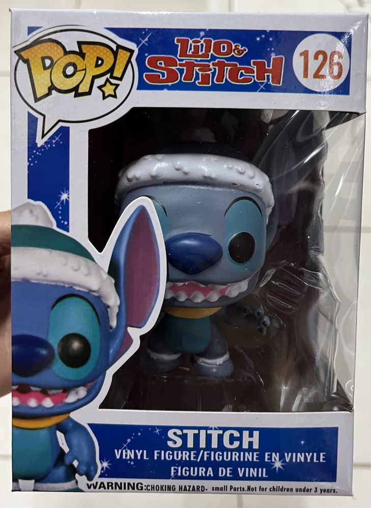 Funko Pop Stitch Novos Natal