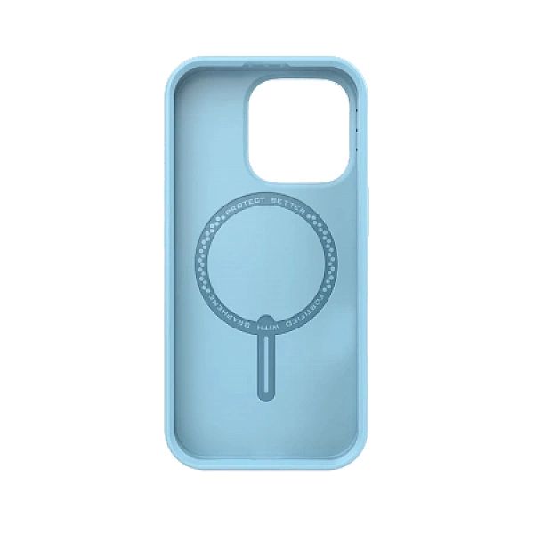 Etui ZAGG SoHo Snap z MagSafe na iPhone 16 Pro - niebieskie