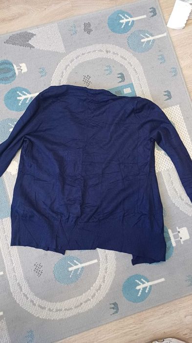 Bluzka granatowa wiskoza rozmiar XL