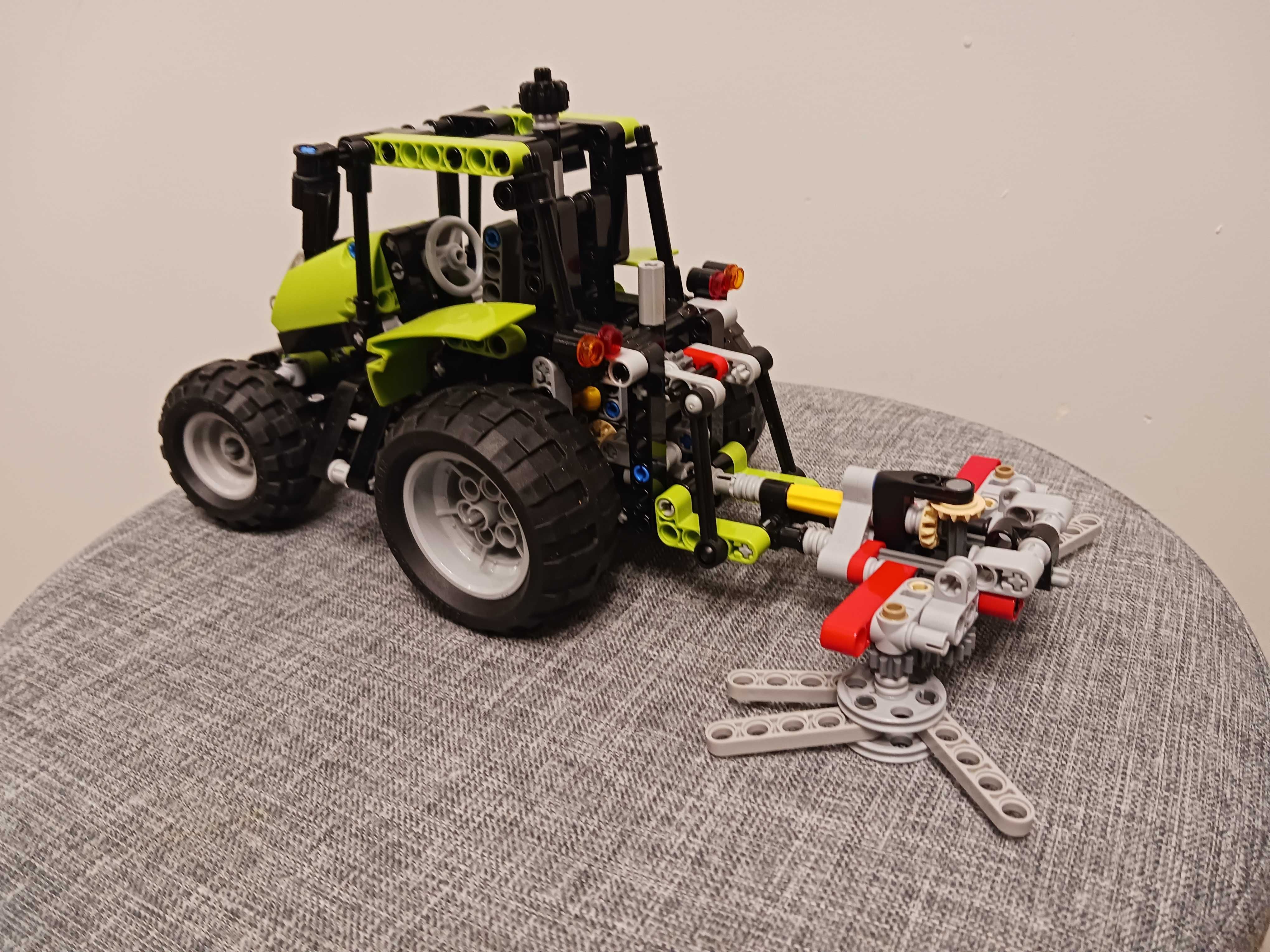LEGO TECHNIC 9393 - Traktor z kosiarką, klocki lego