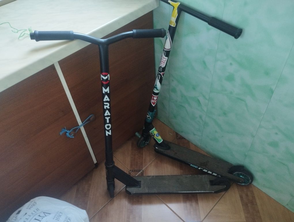 Два трюкові дитячі самокати Maraton, Cobra hic