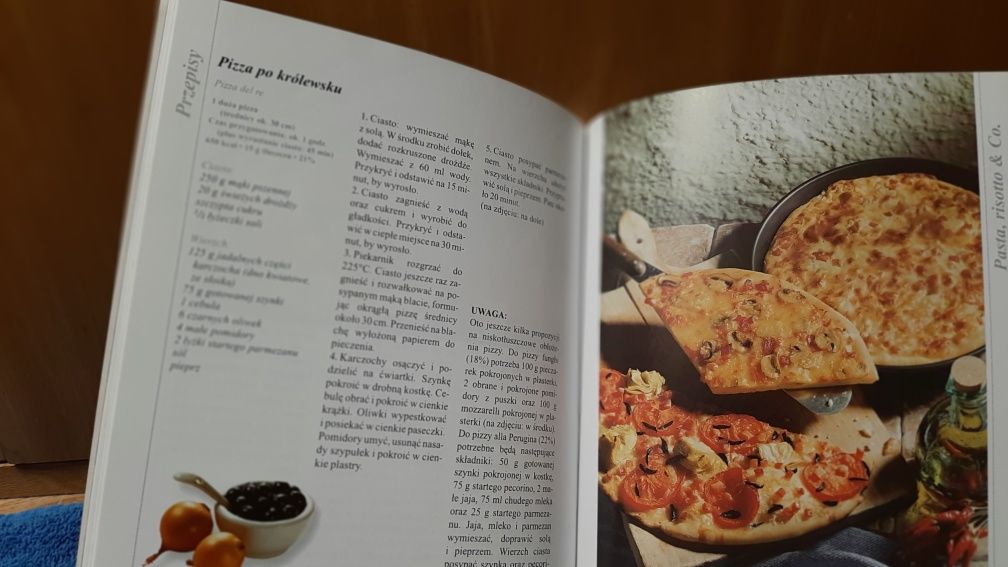 Książka "  dieta  niskotłuszczowa  , kuchnia  włoska.   n o w a