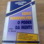 vendo livro como desenvolver o poder da mente