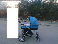 Wózek X-lander XQ gondola spacerówka śpiworek
