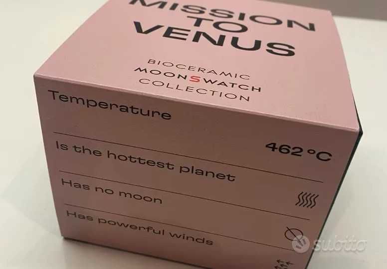 Omega x Swatch Venus SO33P100 Różowa Biosfera PL