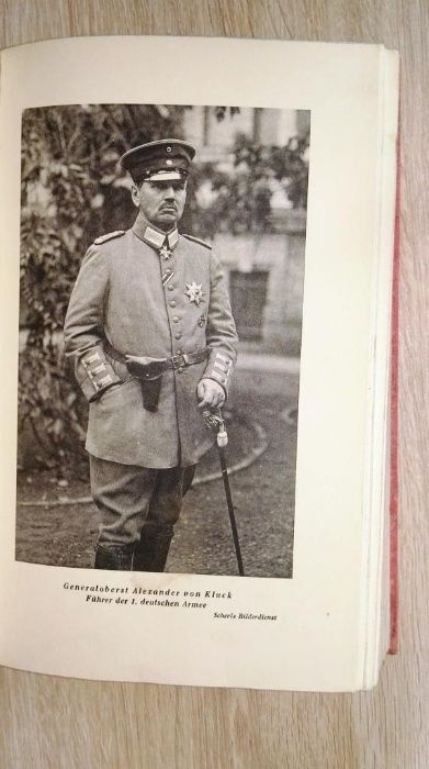 Książka z 1929-MEMORIEN-Der Einbruch der Deutschen in Frankreich 1914