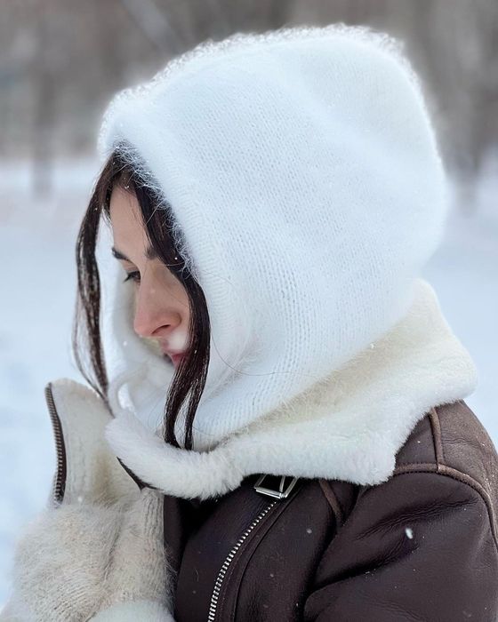 Головний убор - капори , шапки ,пушистики з ангори, пуха норки