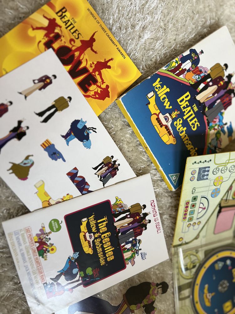 The Beatles-Yellow Submarine BOX Rarytas DVD OKAZJA Lennon McCartney