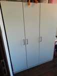 SZAFA IKEA DOMBAS Biała 181×140×51