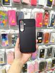case, etui, pokrowiec czarny z ochrona aparatu Samsung S24 fe