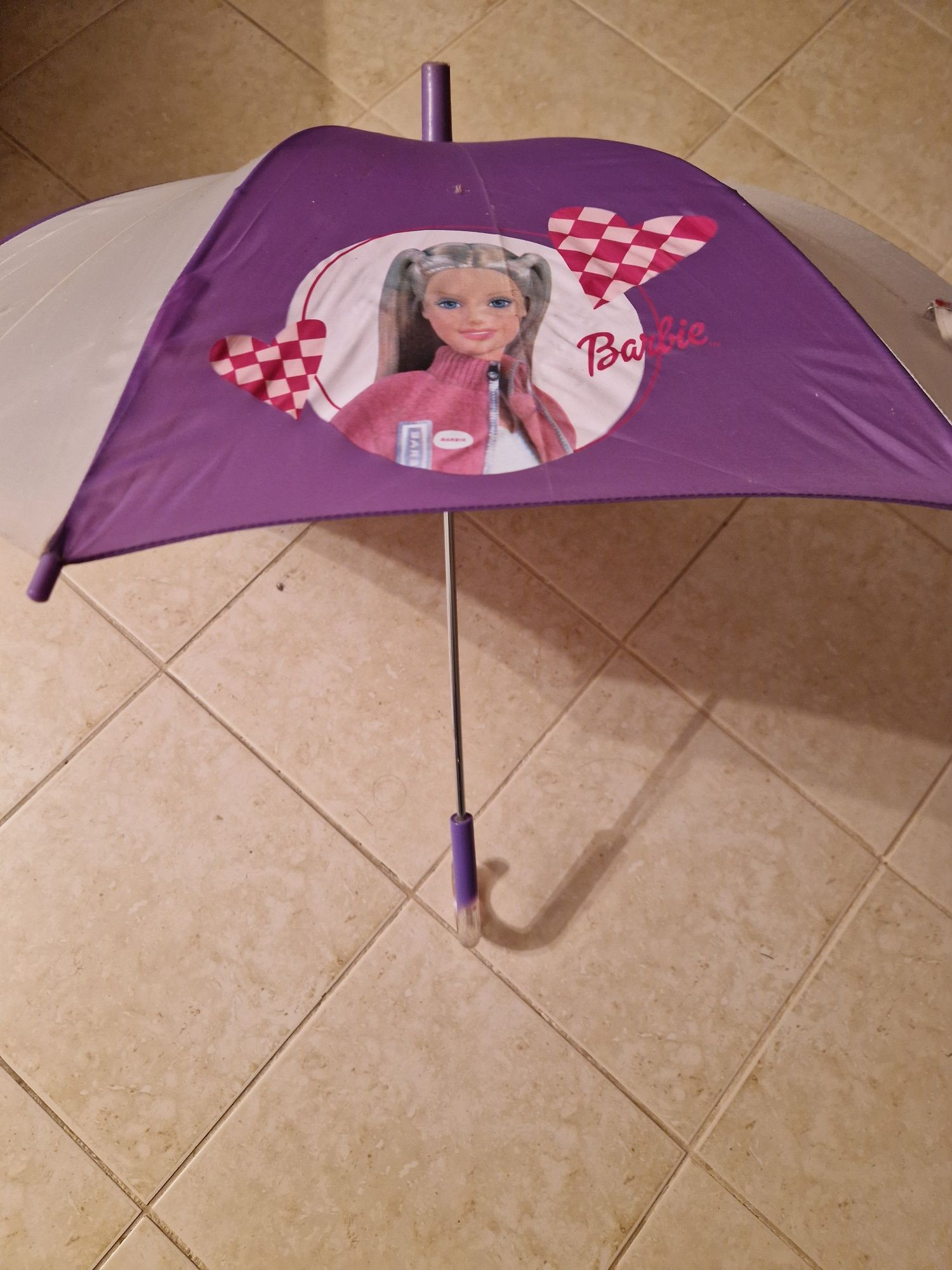 Chapéu de chuva da Barbie