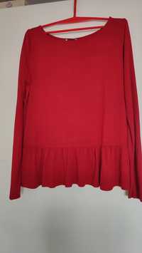 Orsay czerwona bluzka klasyczna L /XL