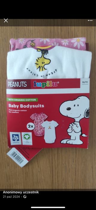 Body dziewczece snoopy