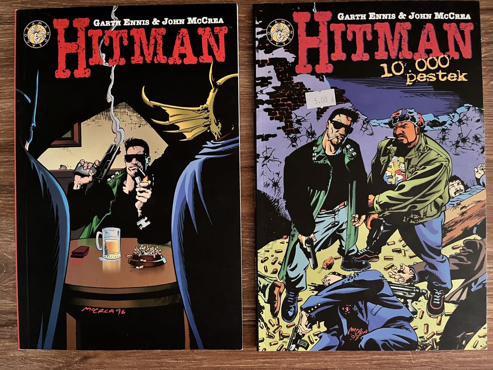 Hitman tomy 1-2 Mandragora wyd PL. Garth Ennis